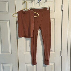 Skims 2 piece set women’s size large